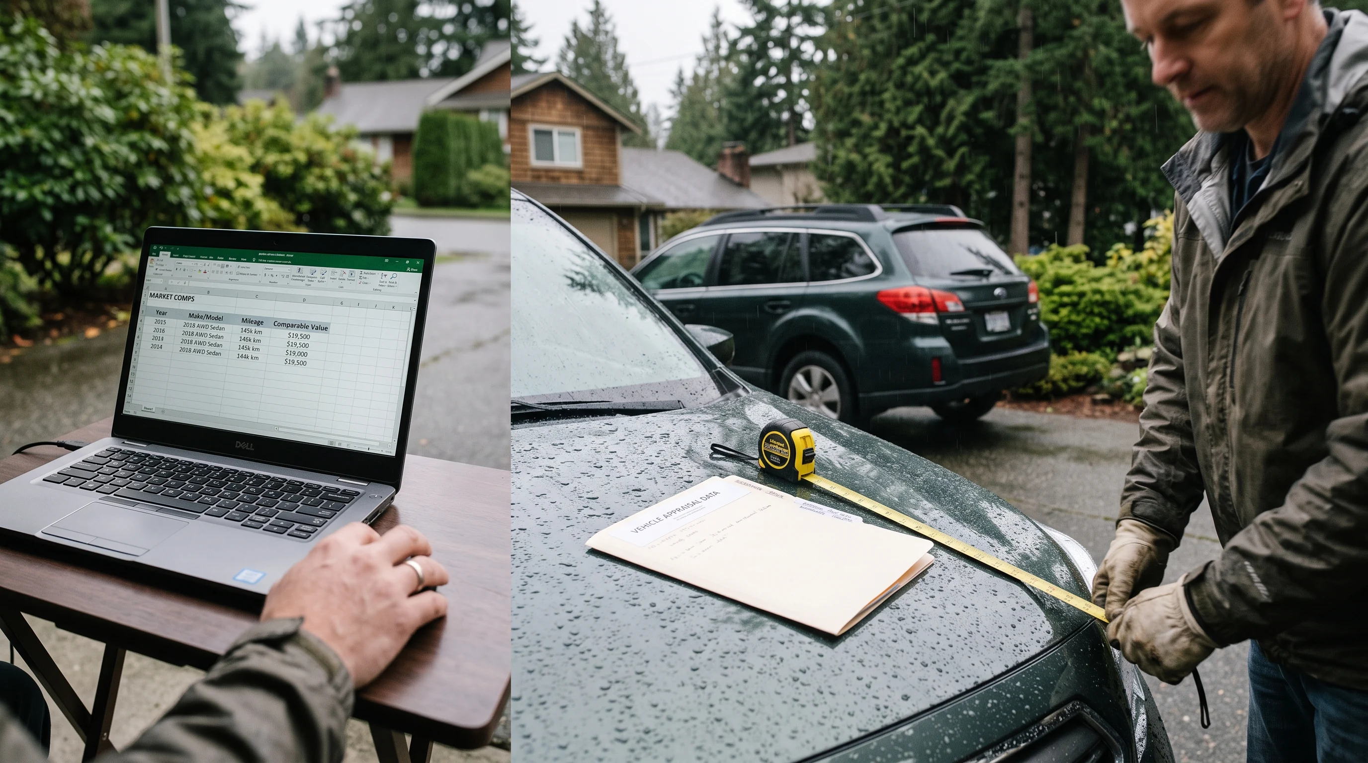 Phone photo for an estimate vs appraisal guide